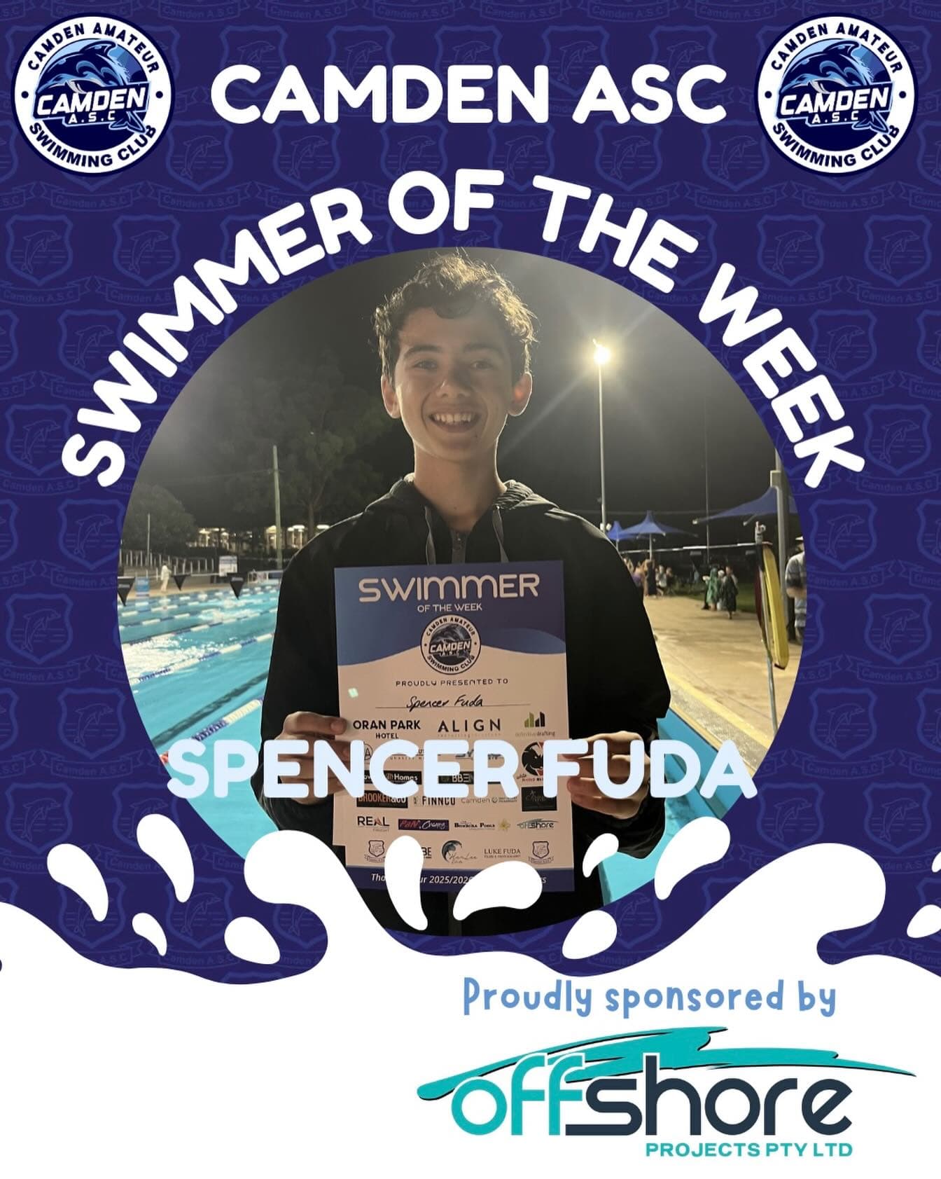 WEEK 18 SWIMMER OF THE WEEK